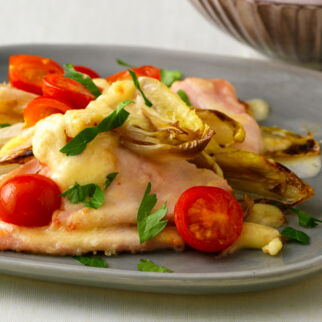 Überbackener Chicorée Überbackener Chicorée