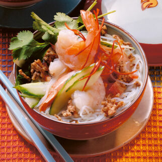 Glasnudelsalat mit Hackfleisch Glasnudelsalat mit Hackfleisch