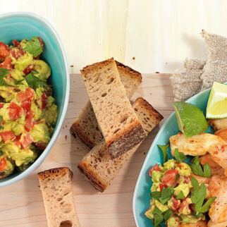 Huhn mit Guacamole Huhn mit Guacamole