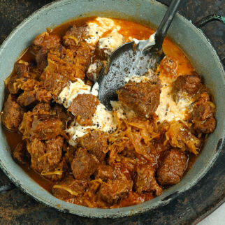 Wildschweingulasch Wildschweingulasch