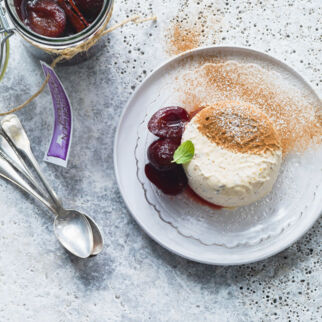 Lebkuchen-Eistörtchen Lebkuchen-Eistörtchen