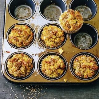 Sesam-Apfel-Kokos-Muffins Sesam-Apfel-Kokos-Muffins