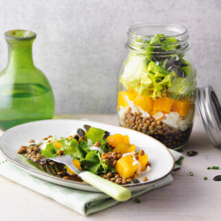 Kürbis-Linsen-Salat Kürbis-Linsen-Salat