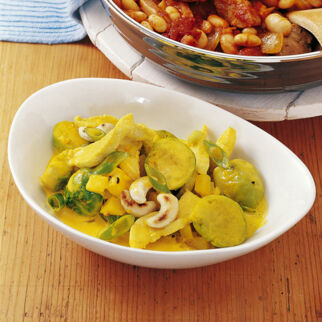 Hähnchen mit Rosenkohl Hähnchen mit Rosenkohl