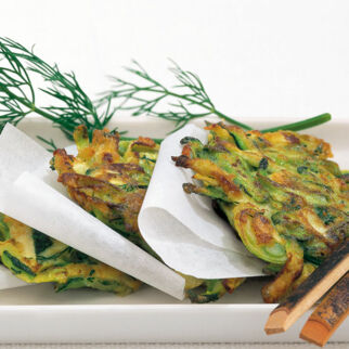 Zucchinipuffer Zucchinipuffer