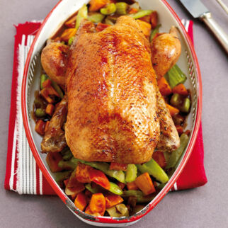 Ente mit Süsskartoffelfüllung Ente mit Süsskartoffelfüllung