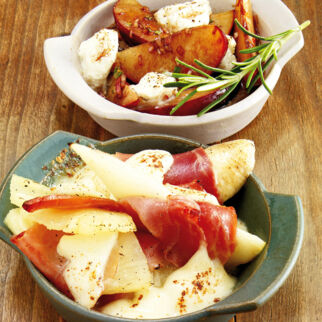 Pflaumen mit Ziegenkäse Pflaumen mit Ziegenkäse