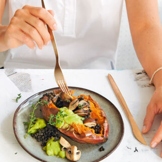 Ofen- Süßkartoffeln Ofen- Süßkartoffeln