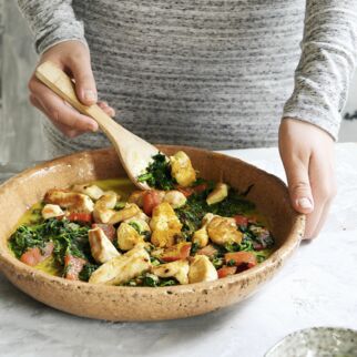 Gemüsecurry mit Hähnchenbrust Gemüsecurry mit Hähnchenbrust