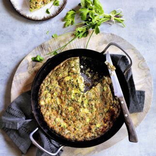 Kräuter-Käse-Frittata Kräuter-Käse-Frittata