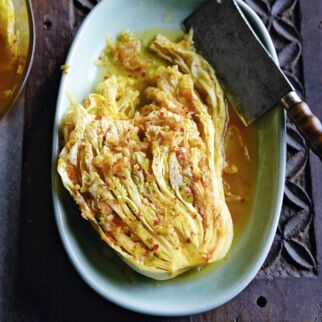 Kimchi aus Chinakohl Kimchi aus Chinakohl