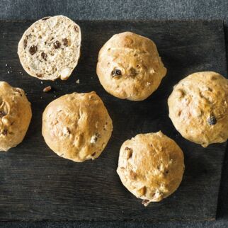 Studentenfutter-Brötchen Studentenfutter-Brötchen