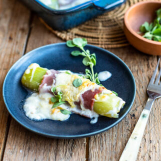 Überbackener Lauch Überbackener Lauch