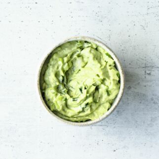 Avocado-Bärlauch-Creme Avocado-Bärlauch-Creme