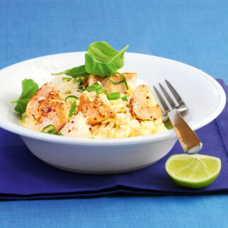 Limetten-Hähnchen-Risotto Limetten-Hähnchen-Risotto