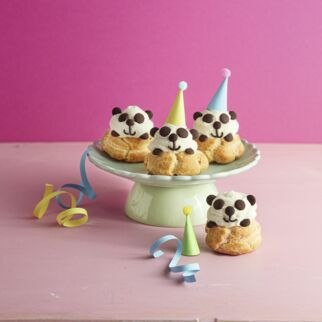 Pandabären-Windbeutel Pandabären-Windbeutel