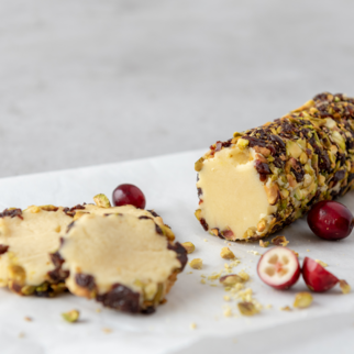 Cranberry-Pistazien Rollenkekse Cranberry-Pistazien Rollenkekse