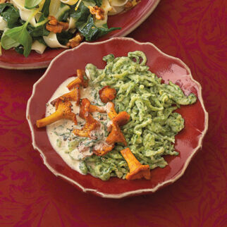 Spätzle mit Pilzragout Spätzle mit Pilzragout