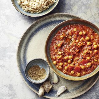 Indisches Kichererbsencurry Indisches Kichererbsencurry