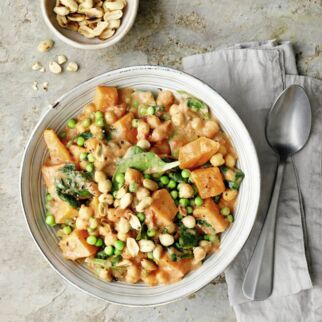 Kichererbsen-Spinat-Eintopf Kichererbsen-Spinat-Eintopf