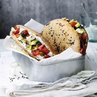 Ofengemüse-Döner Ofengemüse-Döner