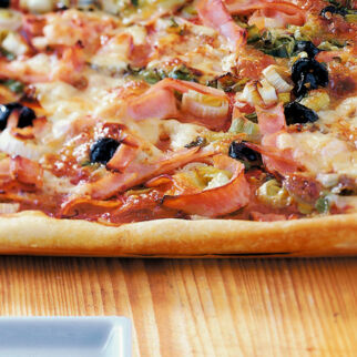 Saftige Putenbrust-Pizza Saftige Putenbrust-Pizza