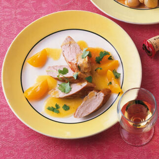 Schweinefilet mit Aprikosen Schweinefilet mit Aprikosen