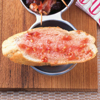 Tomaten-Knoblauch-Brot Tomaten-Knoblauch-Brot