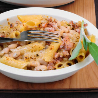 Nudel-Bohnen-Auflauf Nudel-Bohnen-Auflauf