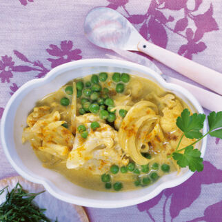 Blumenkohl-Erbsen-Curry Blumenkohl-Erbsen-Curry