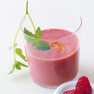 Himbeer-Buttermilch-Smoothie Himbeer-Buttermilch-Smoothie