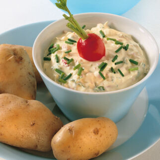 Neue Kartoffeln mit Frühlingsquark Neue Kartoffeln mit Frühlingsquark