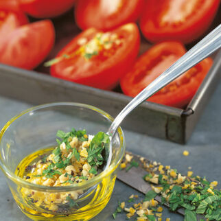 Tomaten mit Minze Tomaten mit Minze