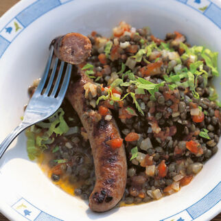 Linsen mit Salsicce Linsen mit Salsicce