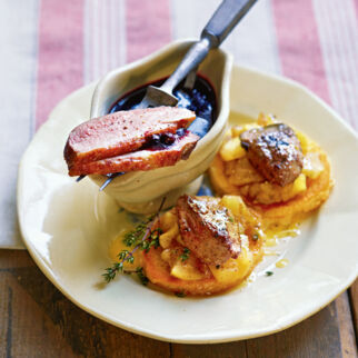 Entenleber mit Äpfeln Entenleber mit Äpfeln