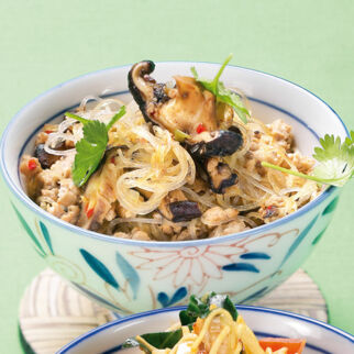 Glasnudeln mit Hackfleisch Glasnudeln mit Hackfleisch