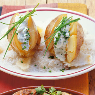 Gebackene Kartoffeln Gebackene Kartoffeln
