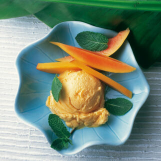 Kokos-Frucht-Eis Kokos-Frucht-Eis