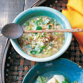 Reissuppe mit Hackfleisch Reissuppe mit Hackfleisch