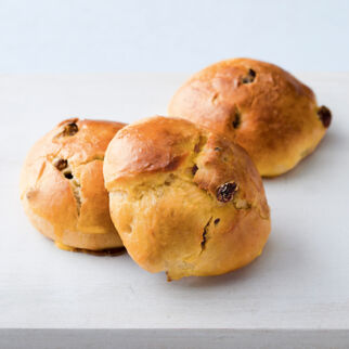 Quark-Rosinen-Brötchen Quark-Rosinen-Brötchen