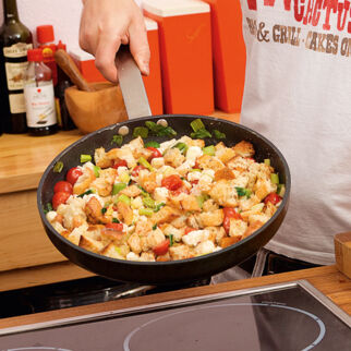 Fischgröstl mit Brot Fischgröstl mit Brot