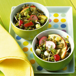 Lauwarmer Linsensalat Lauwarmer Linsensalat