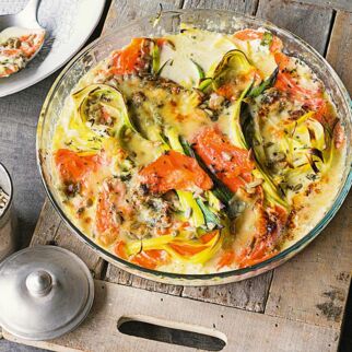 Möhren-Blauschimmel-Gratin Möhren-Blauschimmel-Gratin