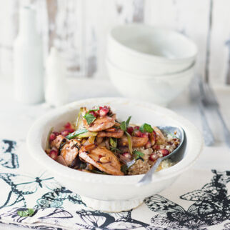 Huhn mit Granatapfel und Minze Huhn mit Granatapfel und Minze