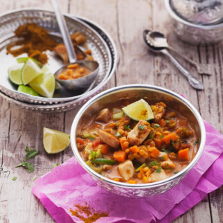 Indische Linsensuppe Indische Linsensuppe