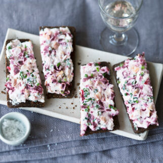 Quark-Bete-Forelle-Aufstrich Quark-Bete-Forelle-Aufstrich