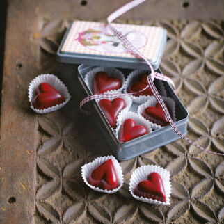 Portweinherzen Portweinherzen