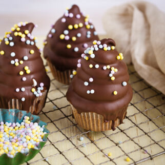 Erdbeer-Schoko-Cupcakes Erdbeer-Schoko-Cupcakes