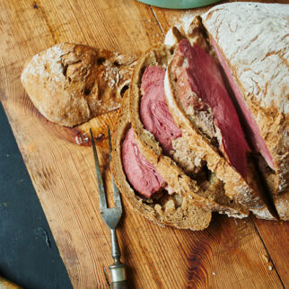 Schäufele im Brotteig Schäufele im Brotteig