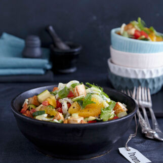 Halloumi-Orangen-Salat Halloumi-Orangen-Salat